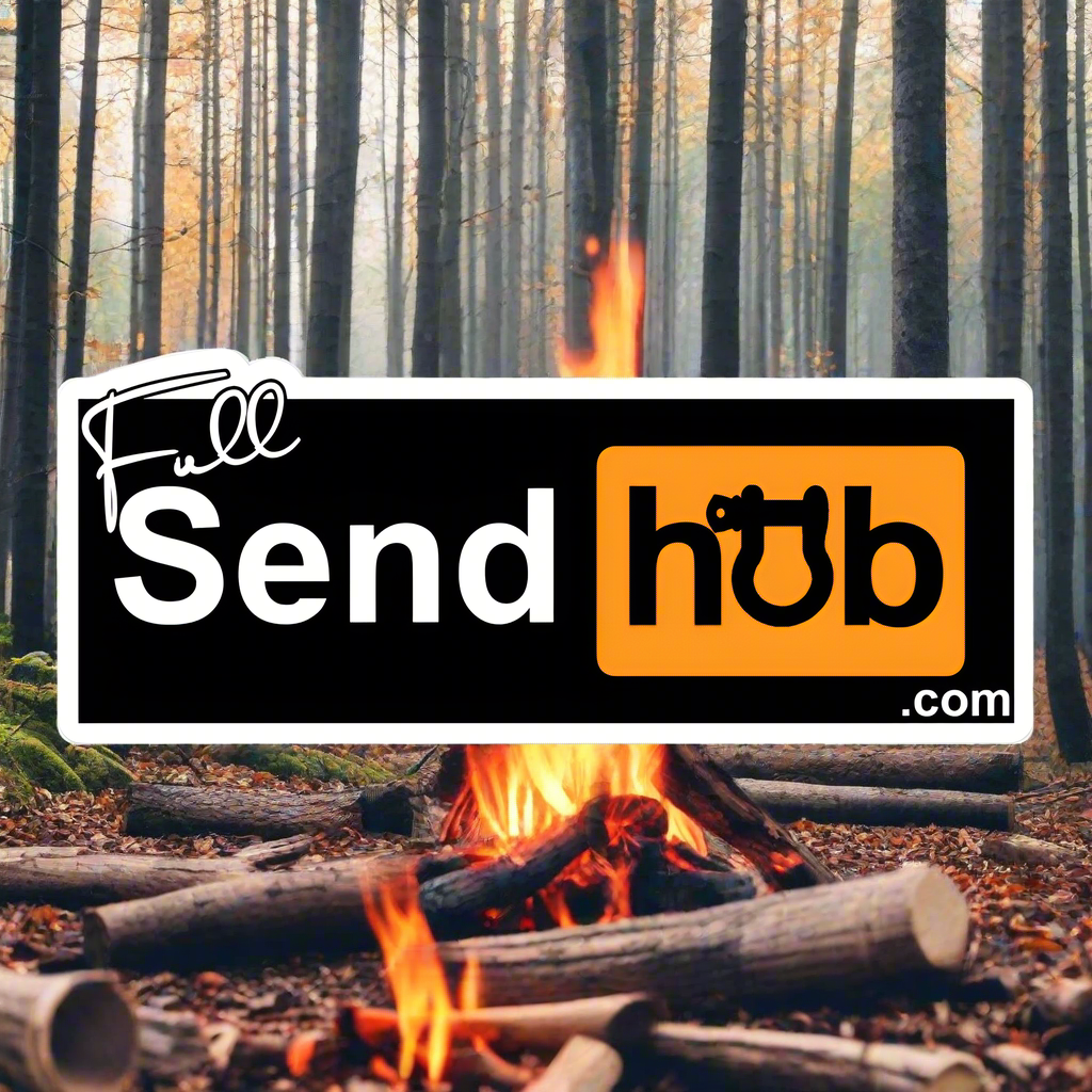 Full Send Hub sticker - Large