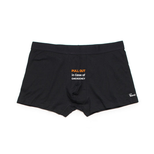 Full Send “Emergency” Boxer Shorts