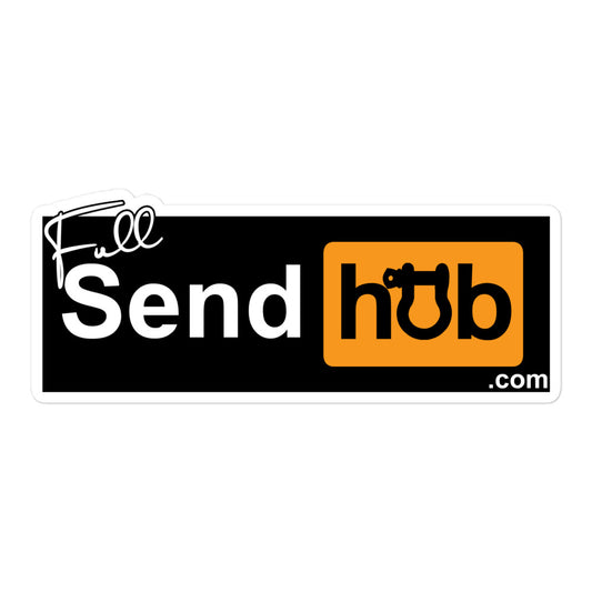 Full Send Hub sticker - Large