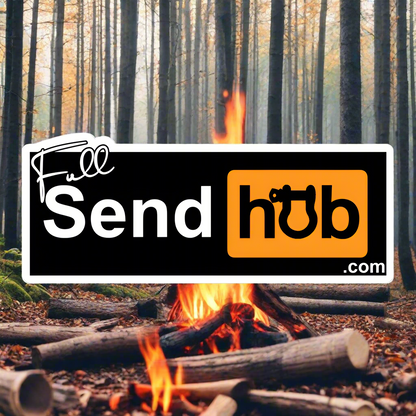 Full Send Hub sticker - Large