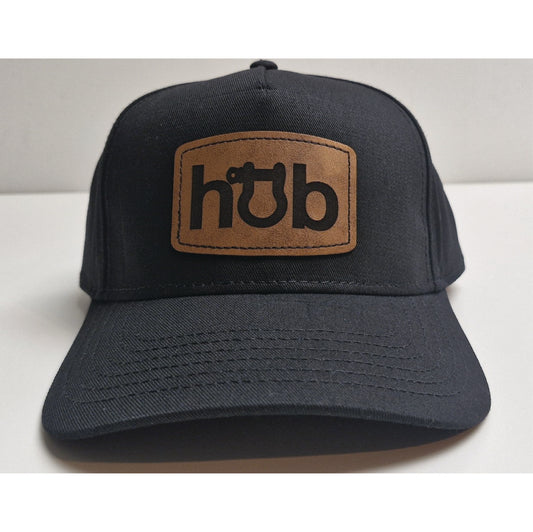 4WD Hub Leather Patch Cap